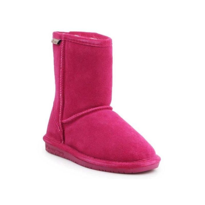 Žieminiai zomšiniai aulinukai mergaitėms Bearpaw, rožiniai