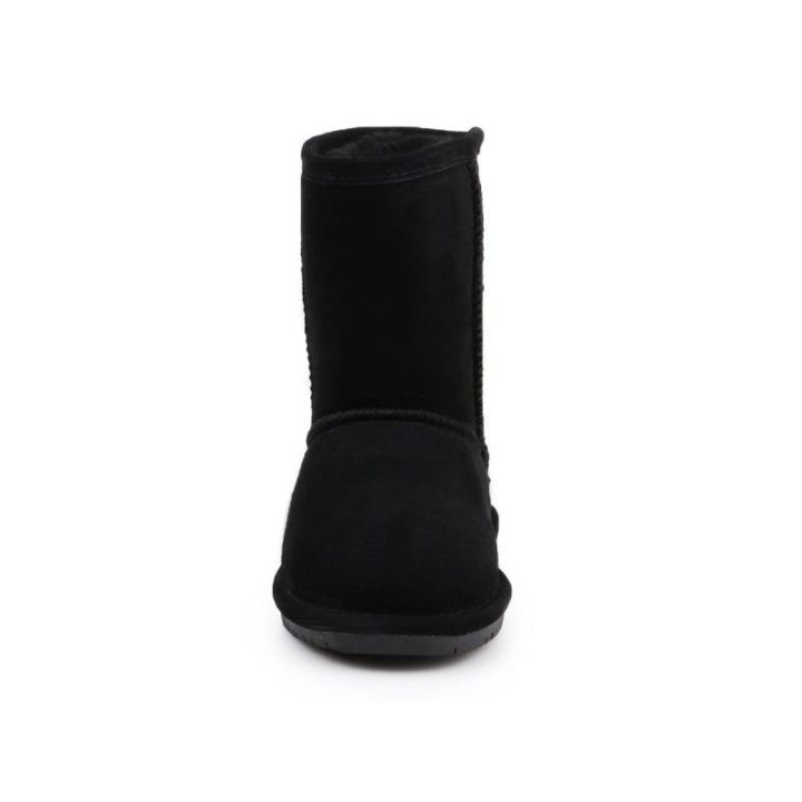 Vaikiški natūralios zomšos aulinukai Bearpaw NeverWet, juodi