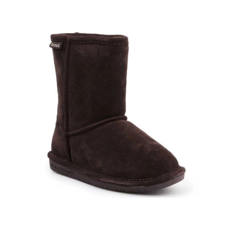 Vaikiški aulinukai iš natūralios zomšos Bearpaw Emma, rudi