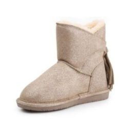 Vaikiški aulinukai su šiltu pamušalu Bearpaw, pilki