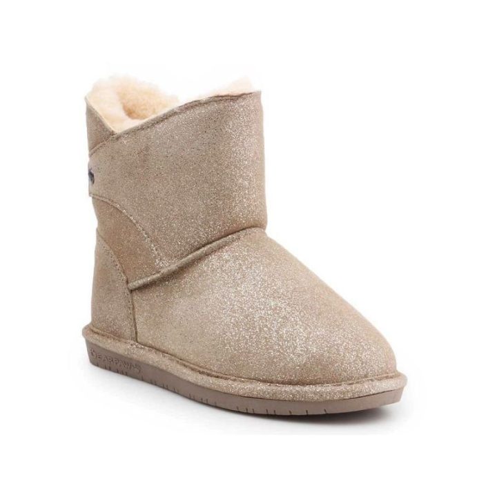Vaikiški aulinukai su šiltu pamušalu Bearpaw, pilki
