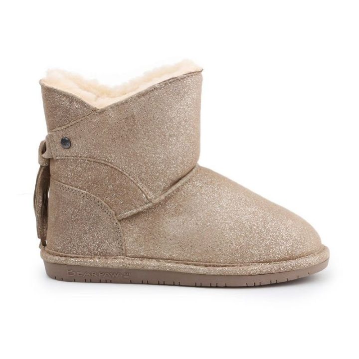 Vaikiški aulinukai su šiltu pamušalu Bearpaw, pilki
