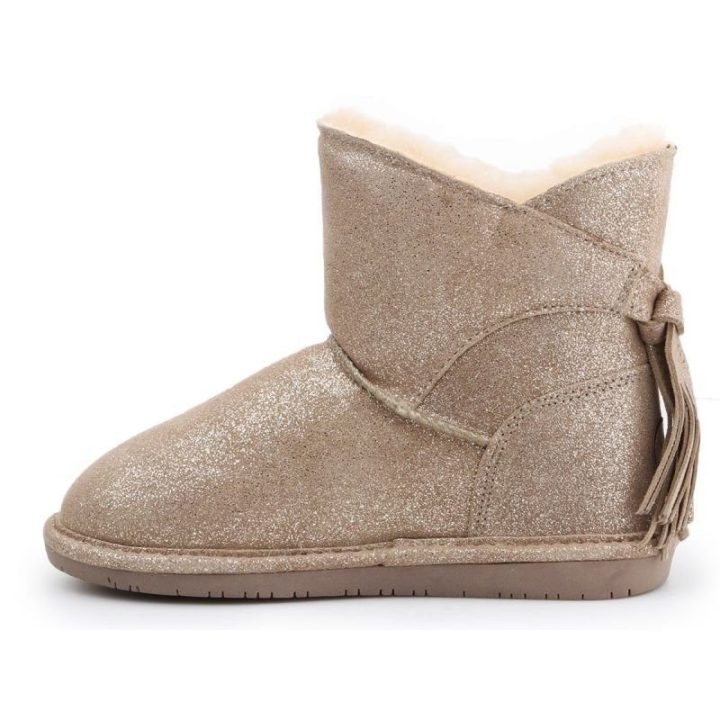 Vaikiški aulinukai su šiltu pamušalu Bearpaw, pilki