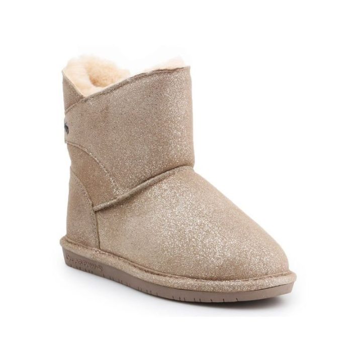 Vaikiški aulinukai su šiltu pamušalu Bearpaw, pilki
