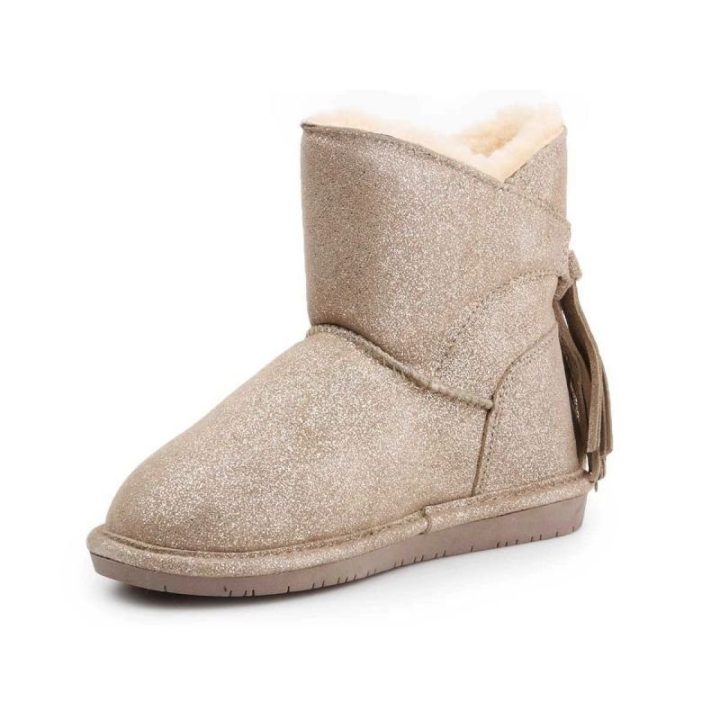 Vaikiški aulinukai su šiltu pamušalu Bearpaw, pilki