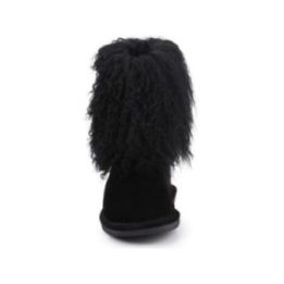 Vaikiški aukšti žieminiai batai Bearpaw Boo, juodi