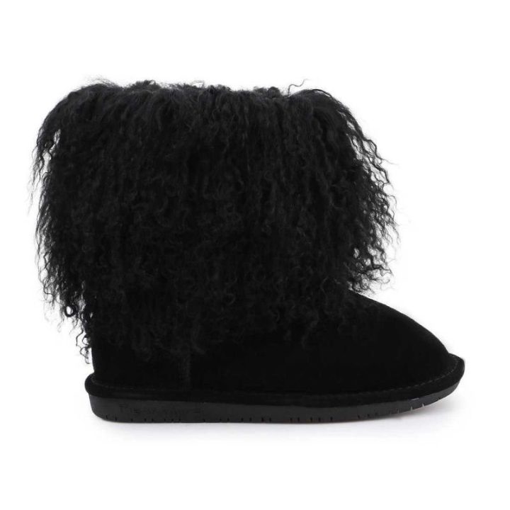 Vaikiški aukšti žieminiai batai Bearpaw Boo, juodi