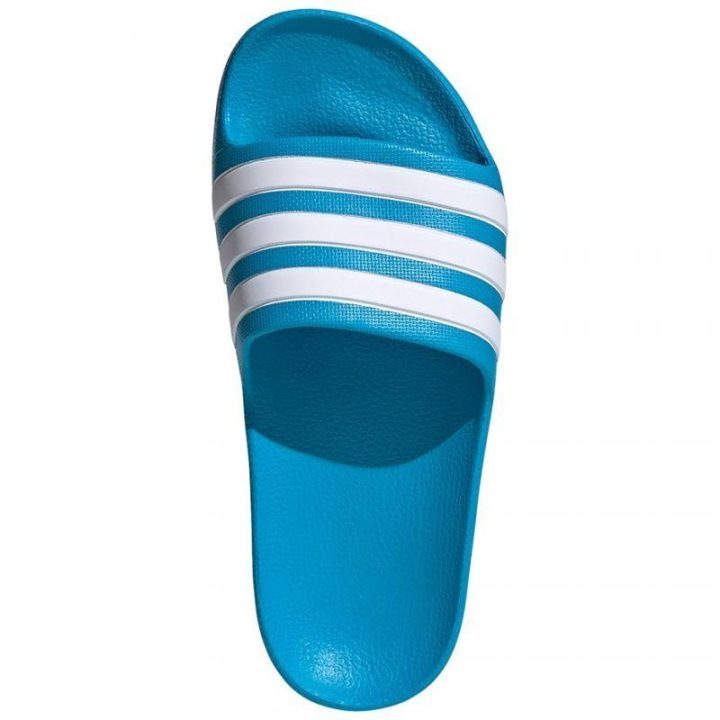 Vaikiškos šlepetės baseinui ir dušui adidas Adilette Aqua, mėlynos