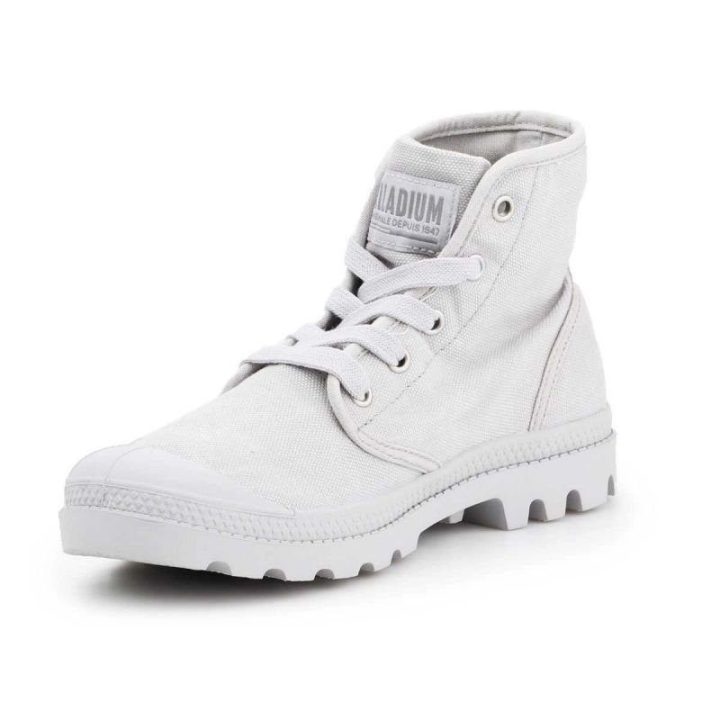 Moteriški sportbačiai aukštu auliuku Palladium Pampa Hi Vapor, pilki