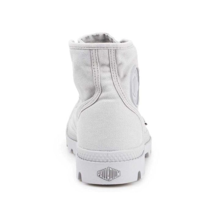 Moteriški sportbačiai aukštu auliuku Palladium Pampa Hi Vapor, pilki