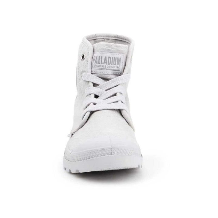Moteriški sportbačiai aukštu auliuku Palladium Pampa Hi Vapor, pilki