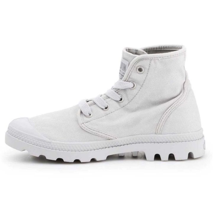 Moteriški sportbačiai aukštu auliuku Palladium Pampa Hi Vapor, pilki