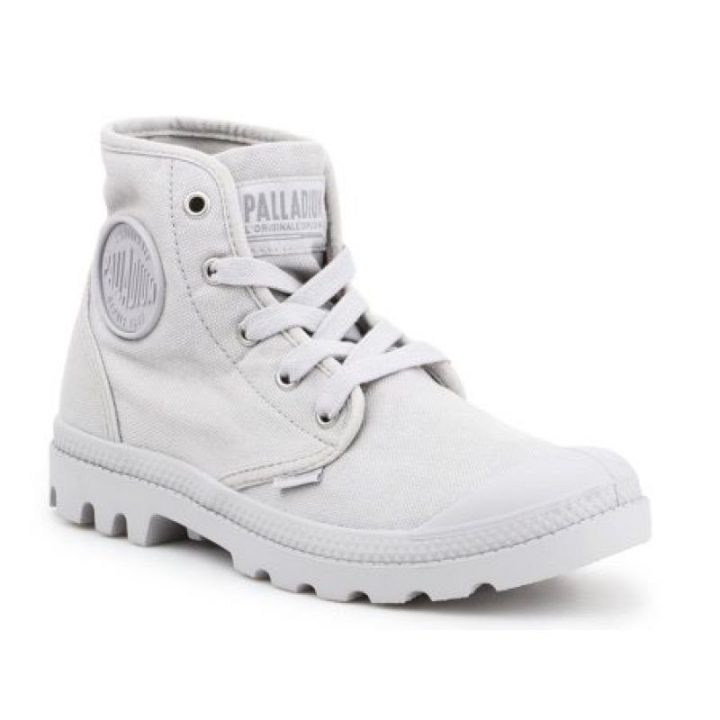 Moteriški sportbačiai aukštu auliuku Palladium Pampa Hi Vapor, pilki