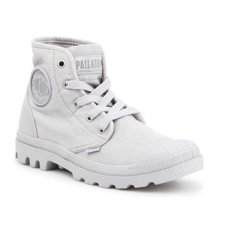 Moteriški sportbačiai aukštu auliuku Palladium Pampa Hi Vapor, pilki