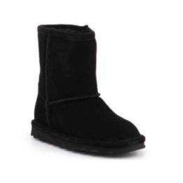 Vaikiški žieminiai batai su užtrauktuku Bearpaw Elle, juodi