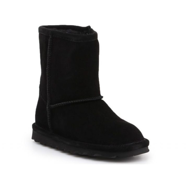 Vaikiški žieminiai batai su užtrauktuku Bearpaw Elle, juodi