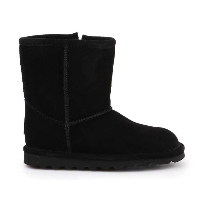 Vaikiški žieminiai batai su užtrauktuku Bearpaw Elle, juodi