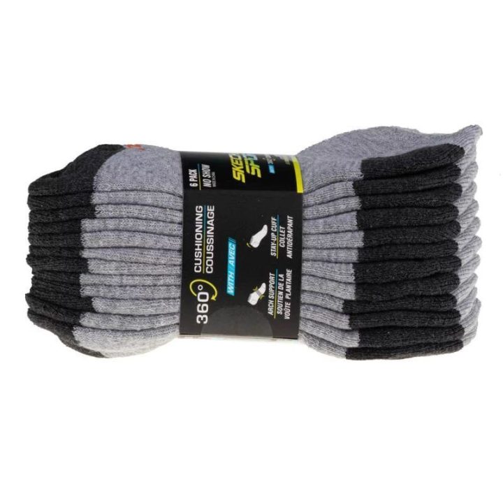 Kojinių-pėdučių komplektas berniukams Skechers, 6 poros