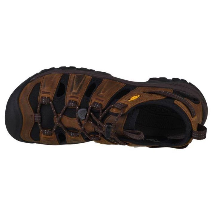 Vyriškos odinės basutės Keen Targhee III Sandal, rudos