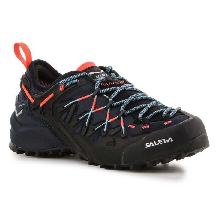 Moteriški žygio batai Salewa Wildfire Edge GTX, tamsiai mėlyni