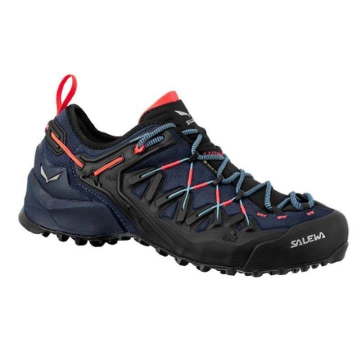 Moteriški žygio batai Salewa Wildfire Edge GTX, tamsiai mėlyni