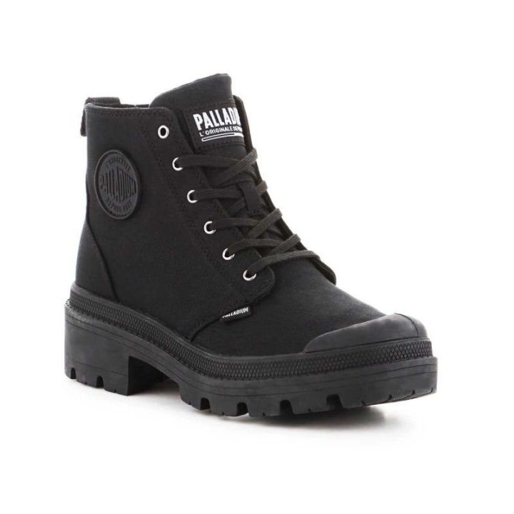 Moteriški auliniai batai su storu kulnu Palladium Pallabase Twill