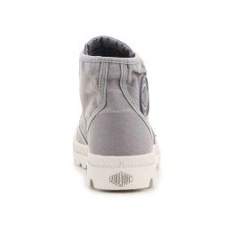 Moteriški sportbačiai aukštu auliuku Palladium Pampa Hi, pilki