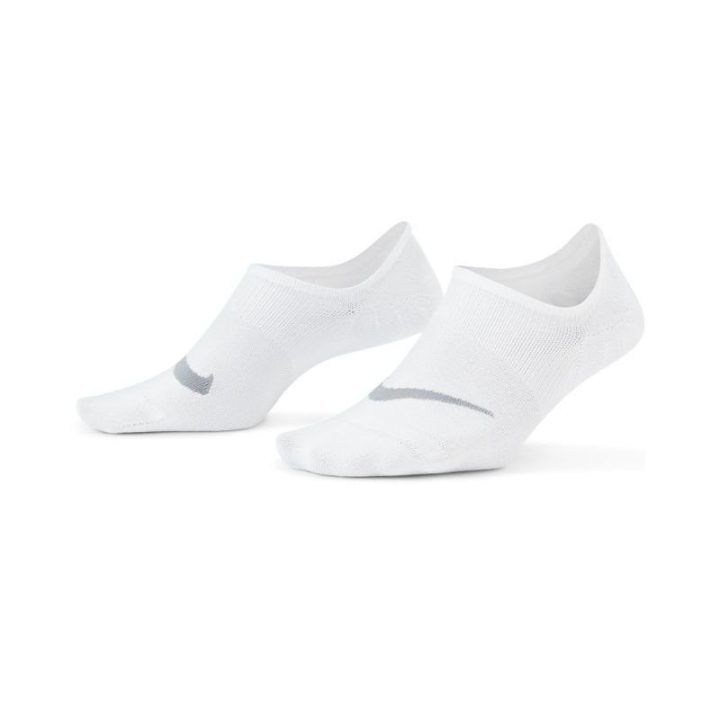 Moteriškos treniruočių kojinės Nike Everyday Plus Lightweight, 3 poros, baltos