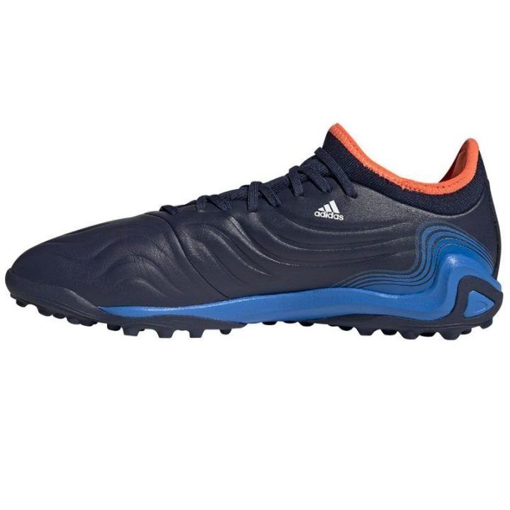 Vyriški futbolo bateliai adidas Copa Sense.3 TF, tamsiai mėlyni