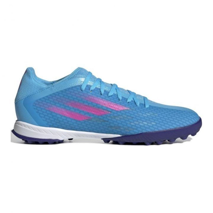 Vyriški futbolo bateliai adidas X Speedflow.3 TF, mėlyni