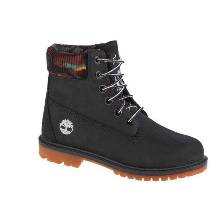 Moteriški batai su protektoriniu padu Timberland Heritage 6, juodi