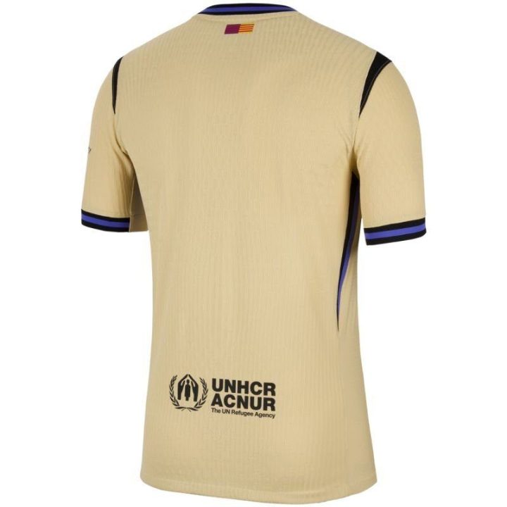 Vyriški išvykos futbolo marškinėliai Nike FC Barcelona, smėlio