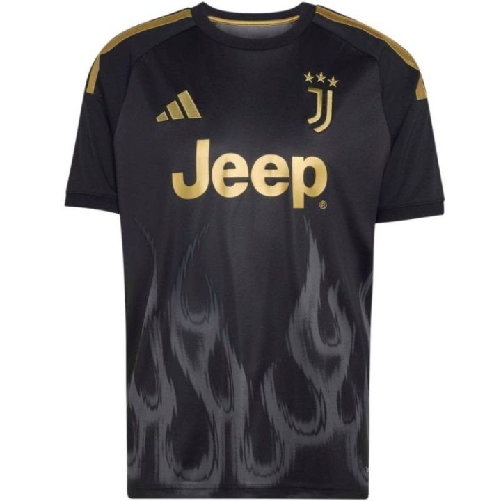 Vyriški futbolo marškinėliai adidas Juventus 26/27 Third, juodi