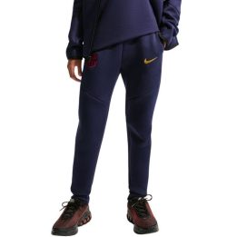 Vaikiškos kelnės Nike FC Barcelona Tech Fleece, tamsiai mėlynos