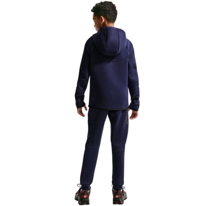 Vaikiškos kelnės Nike FC Barcelona Tech Fleece, tamsiai mėlynos