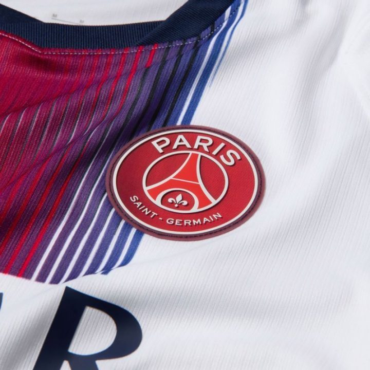 Vyriški futbolo marškinėliai Nike Dri-FIT Paris Saint-Germain, balti