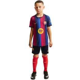 Vaikiški marškinėliai Nike FC Barcelona Match Home, mėlyni ir bordo