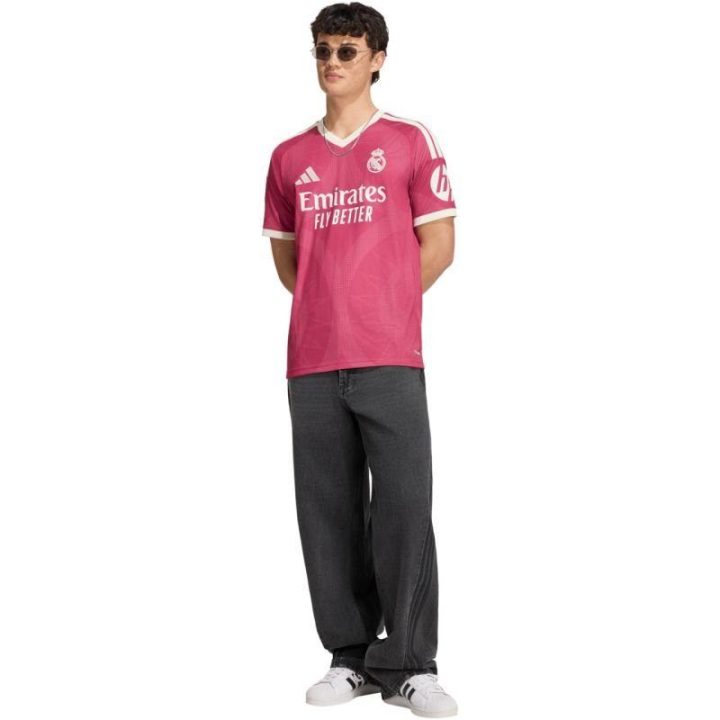 Vyriški marškinėliai adidas Real Madrid 26/27 Third, rožiniai