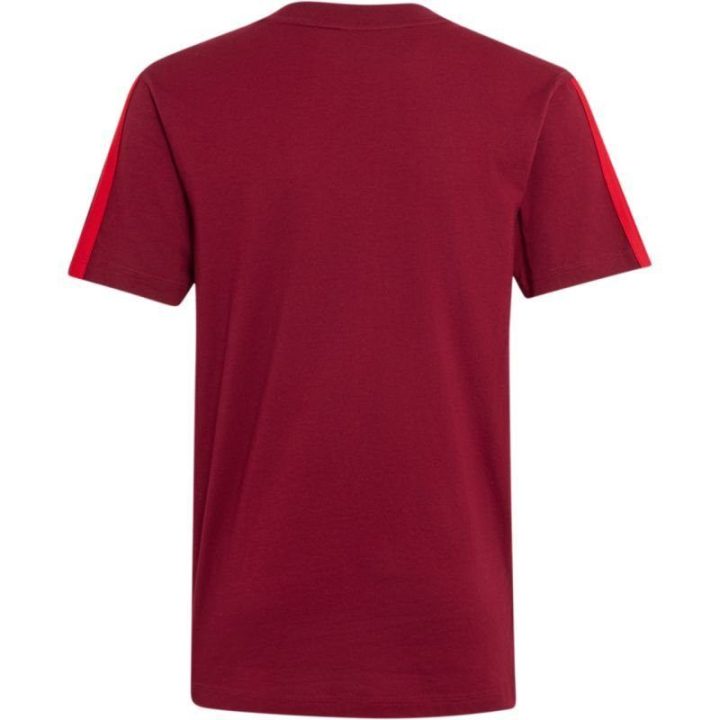 Vaikiški medvilniniai marškinėliai adidas Arsenal FC, bordo