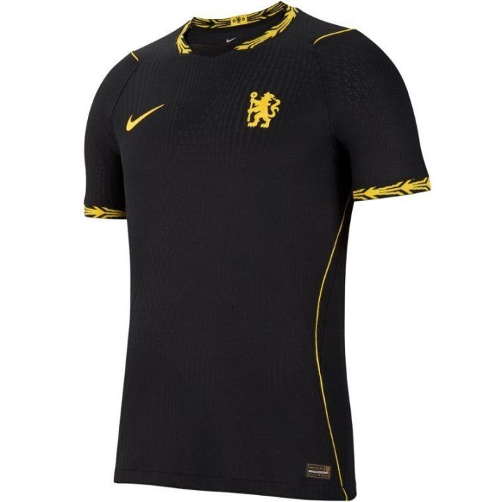 Vyriški futbolo marškinėliai Nike Chelsea FC Match Away, juodi