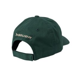Medvilninė kepurė su reguliuojamu lipuku Bauer Twill Patch