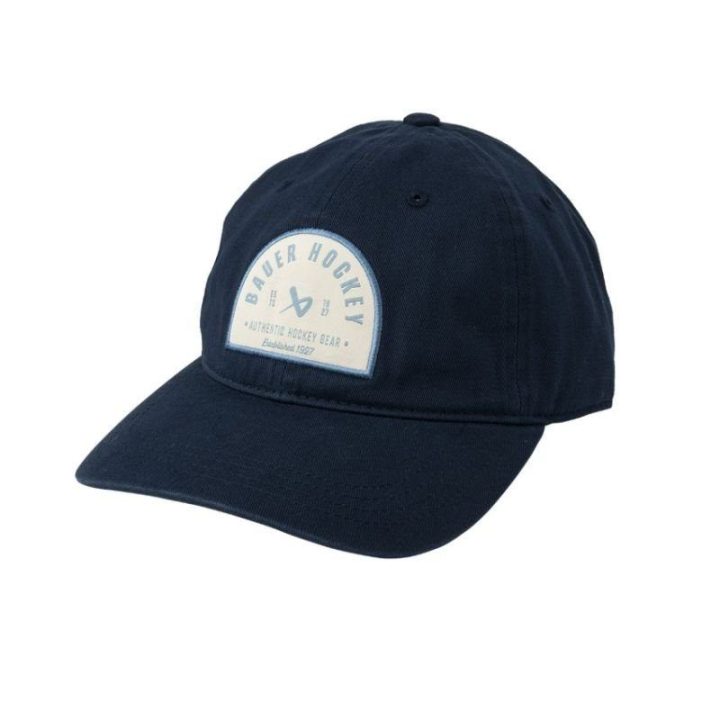 Medvilninė kepurė su reguliuojamu lipuku Bauer Twill Patch