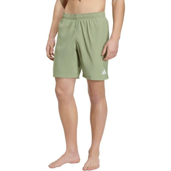 Vyriški maudymosi šortai adidas Ess 8IN, alyvuogių