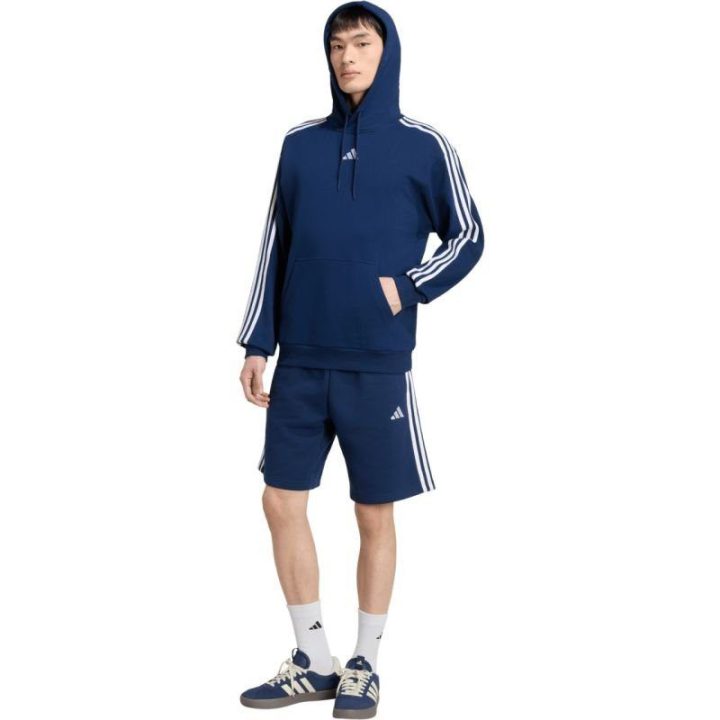 Vyriškas džemperis adidas Essentials 3-Stripes, tamsiai mėlynas
