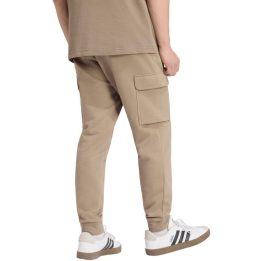 Vyriškos kargo kelnės adidas Essentials Feelcozy Cargo, smėlio
