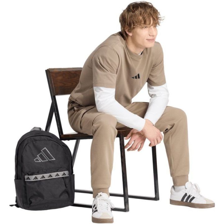 Vyriškos kargo kelnės adidas Essentials Feelcozy Cargo, smėlio