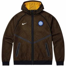 Vyriška striukė Nike Inter Mediolan, juoda ir geltona