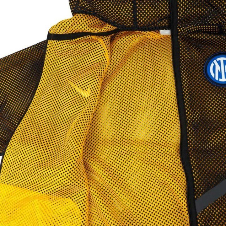 Vyriška striukė Nike Inter Mediolan, juoda ir geltona