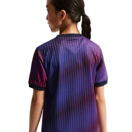 Vaikiški futbolo marškinėliai Nike PSG, violetiniai