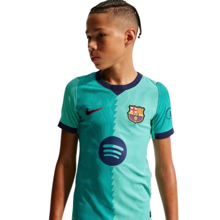 Vaikiški futbolo marškinėliai Nike FC Barcelona Match 2026/27, žali